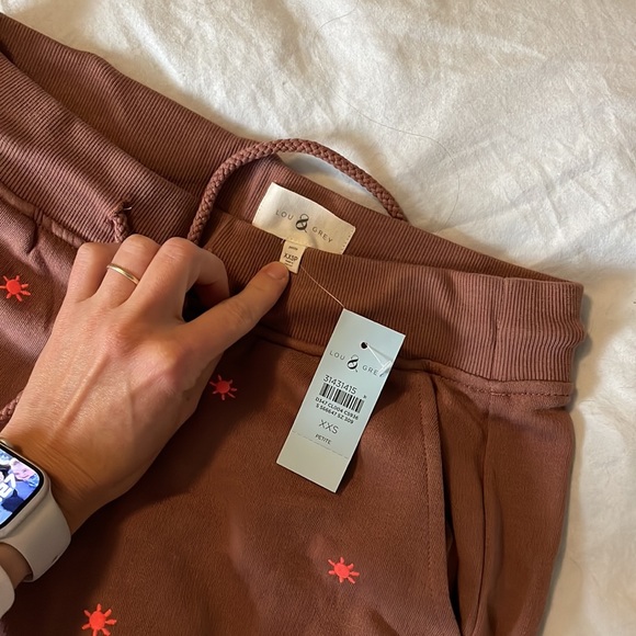 Lou and Grey joggers with sun embroidery xxsp - Picture 3 of 3